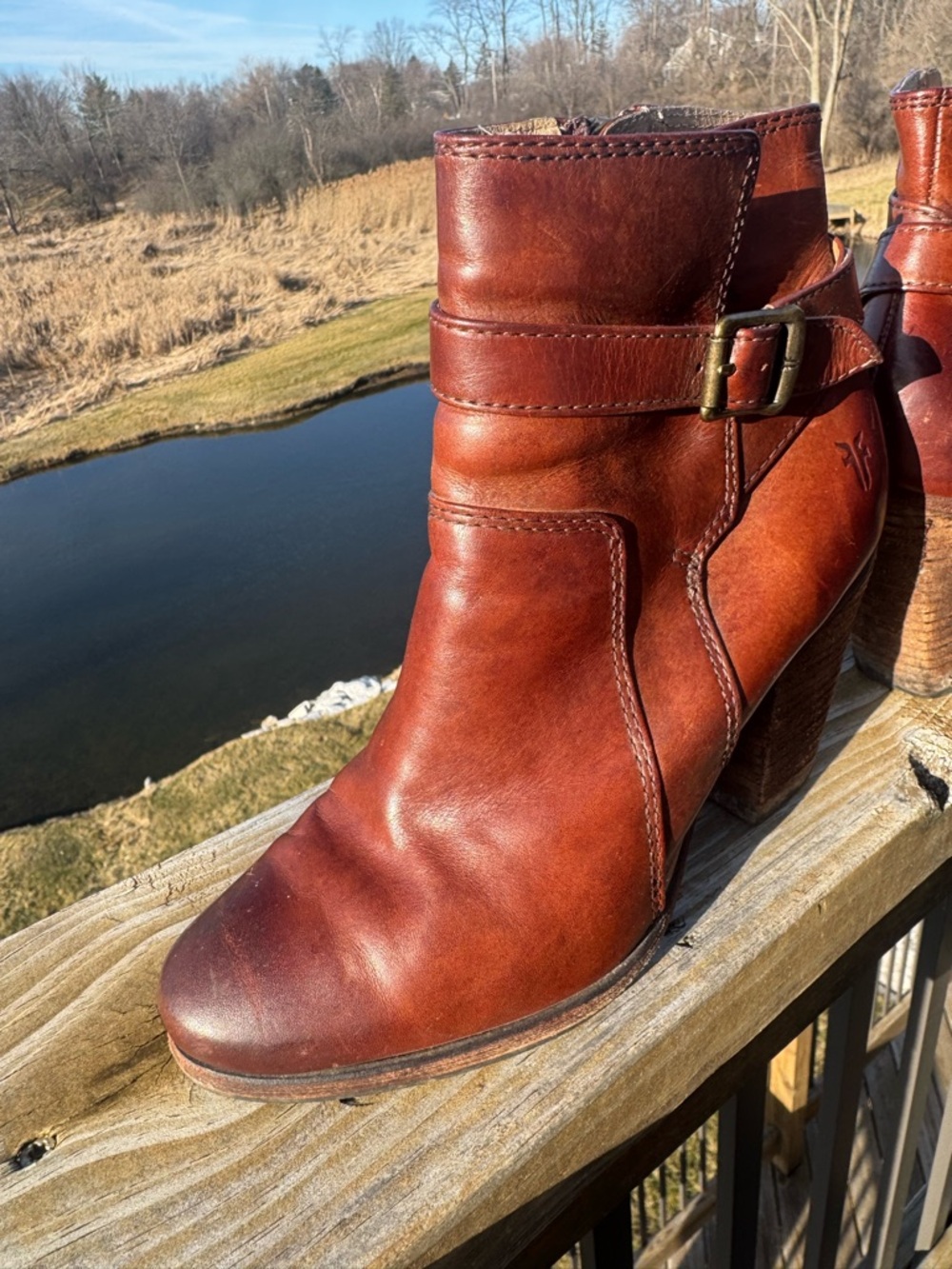 Frye Patty Riding Bootie - Picture 7 of 12